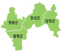 장성동화전자농공단지 지도