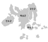 해남 옥천농공단지 지도
