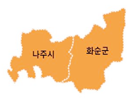 화순 동면농공단지 지도